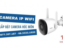 Lắp đặt camera IP Wifi ở Hóc Môn – Giải pháp an ninh an toàn hiệu quả