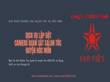 Dịch Vụ Lắp Đặt Camera Quan Sát Salon Tóc Tại Huyện Hóc Môn