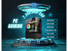 SVG GAMING i5 9400F | RX 550 | RAM 16GB