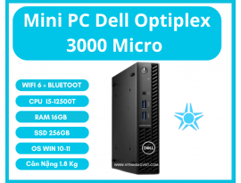 Máy Bộ Mini PC Dell Optiplex 3000 Micro